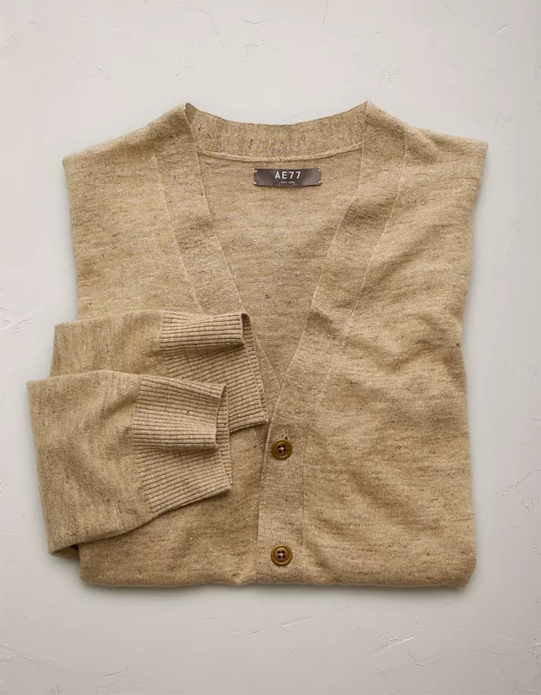 AE77 Premium Linen Cardigan