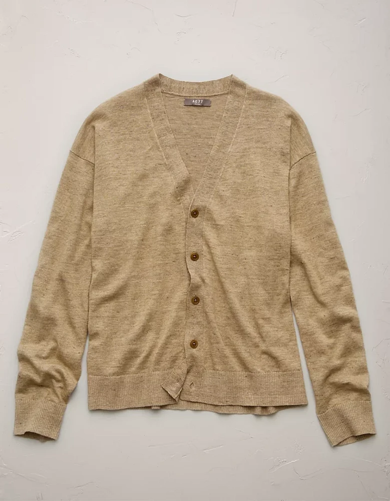 AE77 Premium Linen Cardigan