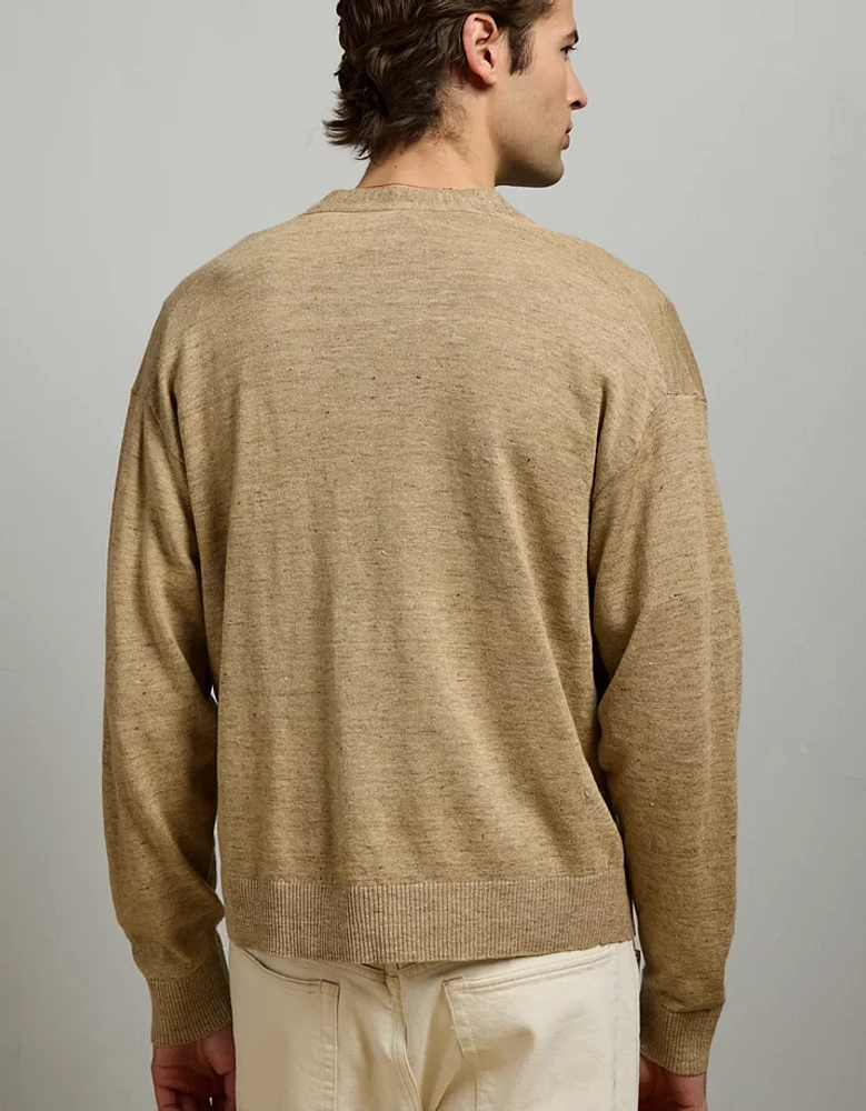 AE77 Premium Linen Cardigan