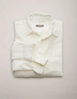 AE77 Premium Relaxed Linen Button-Up Shirt