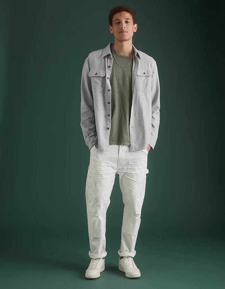Chemise de travail en sergé brossé haut gamme AE77