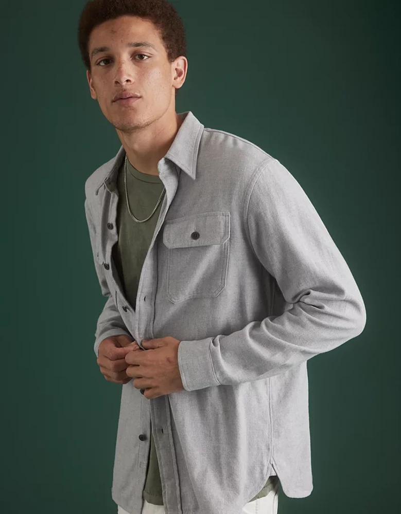 Chemise de travail en sergé brossé haut gamme AE77