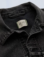 Veste de camionneur ajustée en denim haut gamme AE77