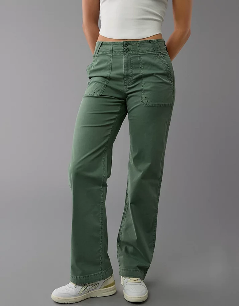 AE Stretch High-Waisted Stovepipe Pant