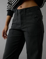 AE Stretch High-Waisted Stovepipe Utility Pant