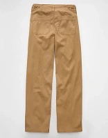Pantalon-cigarette utilitaire à taille haute extensible AE