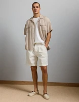 Short en mélange de coton et chanvre haut gamme AE77