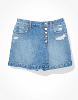 AE Denim Mom Skort