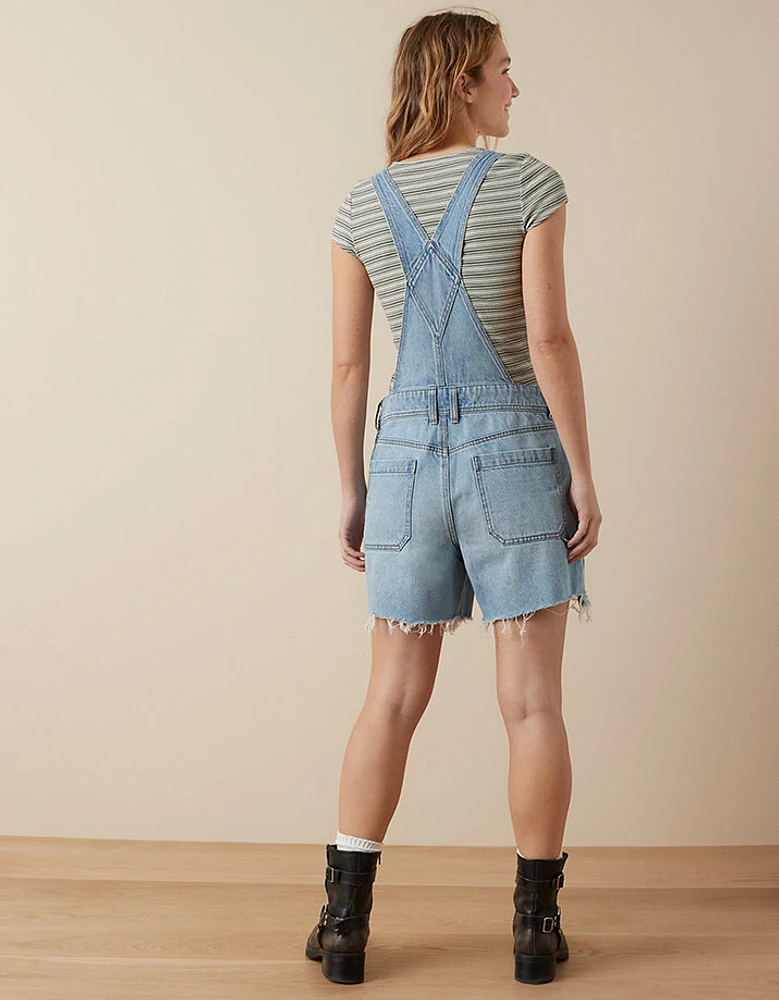 Short salopette utilitaire ample AE