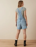 Short salopette utilitaire ample AE