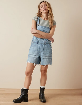 Short salopette utilitaire ample AE