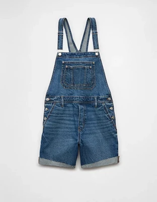 AE Baggy Denim Short Overall