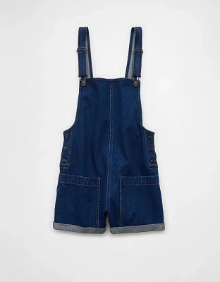 AE Easy Baggy Denim Short Overall