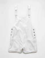 Salopette courte en denim simple et ample AE