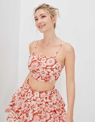 AE Halter Bubble Tank Top