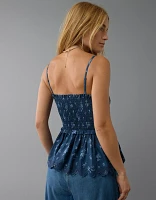 AE Floral Tiered Tube Top
