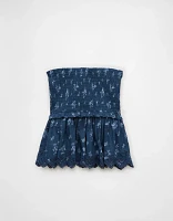 AE Floral Tiered Tube Top