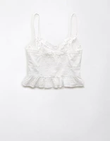 Camisole de style corset en dentelle AE