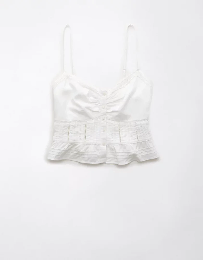 Camisole de style corset en dentelle AE