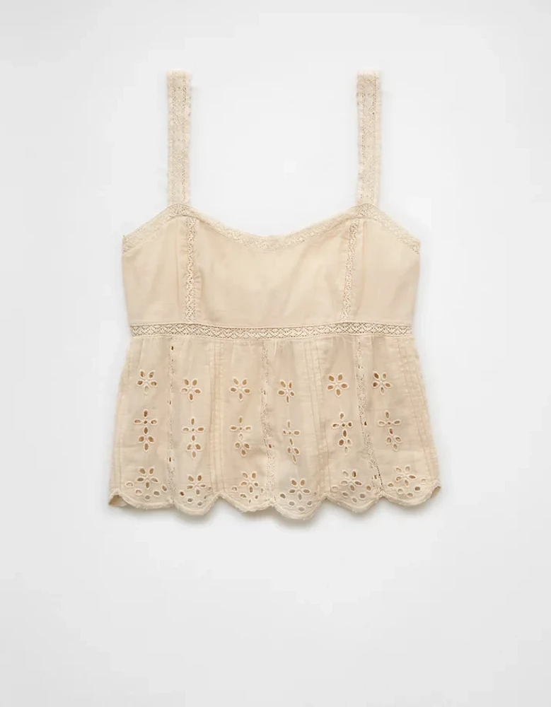 Camisole à motif ajouré AE