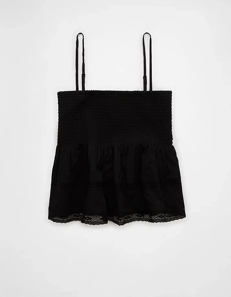 Camisole nuisette à smocks AE