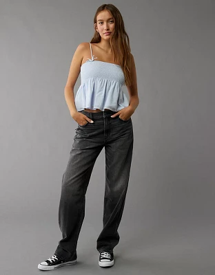 Débardeur nuisette à smocks avec boucles AE