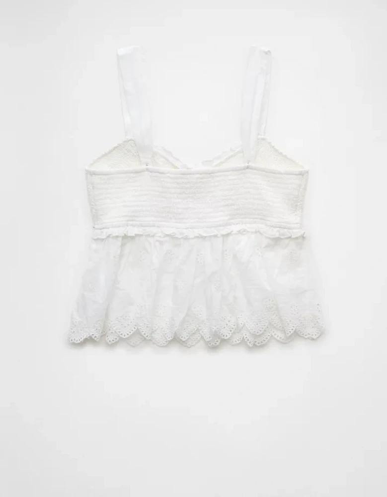 Chemisier nuisette à smocks AE