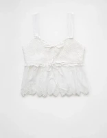 Chemisier nuisette à smocks AE