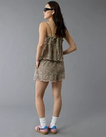 Camisole à œillets léopard AE