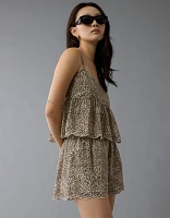 Camisole à œillets léopard AE