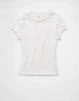 Petit t-shirt à smocks Hé bébé AE