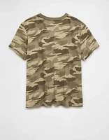 T-shirt décontracté camouflage AE