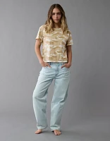 T-shirt ancien petit ami camouflage AE