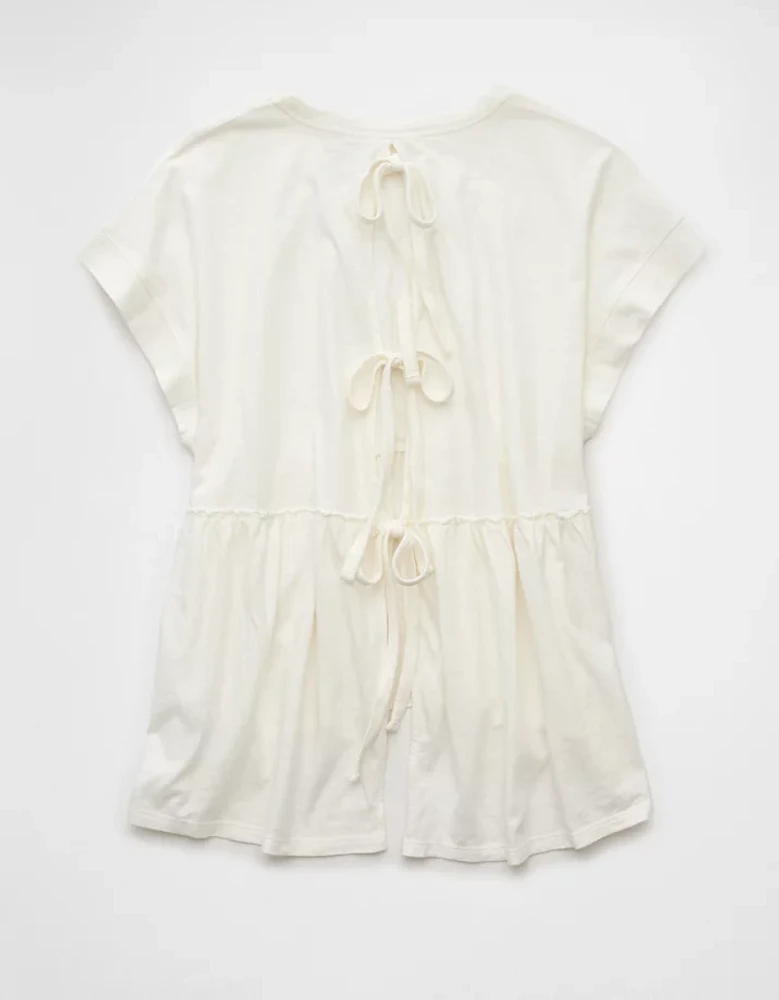 T-shirt évasé nuisette en tricot Vive le soleil AE