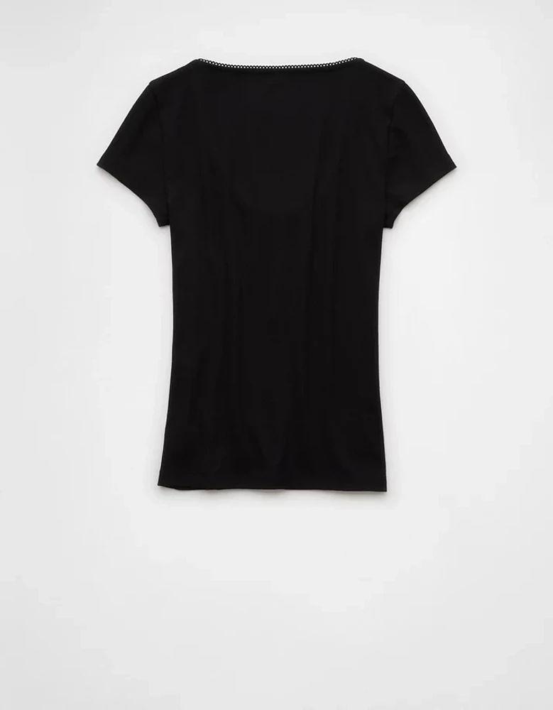 T-shirt avec boucle à l’avant AE