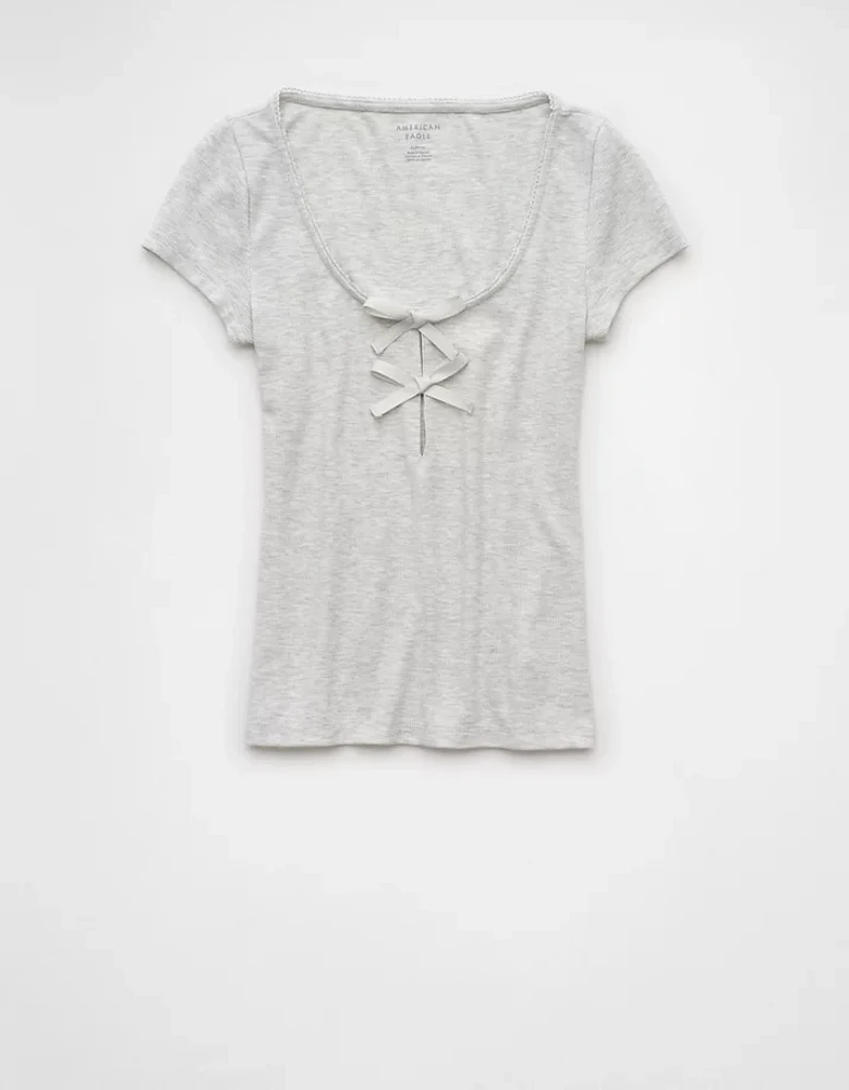 T-shirt avec boucle à l’avant AE