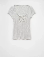 T-shirt avec boucle à l’avant AE