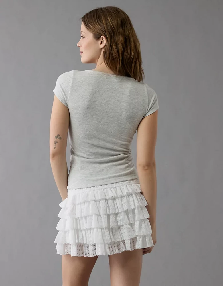 T-shirt avec boucle à l’avant AE