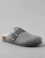 AE Felt Buckle Clog