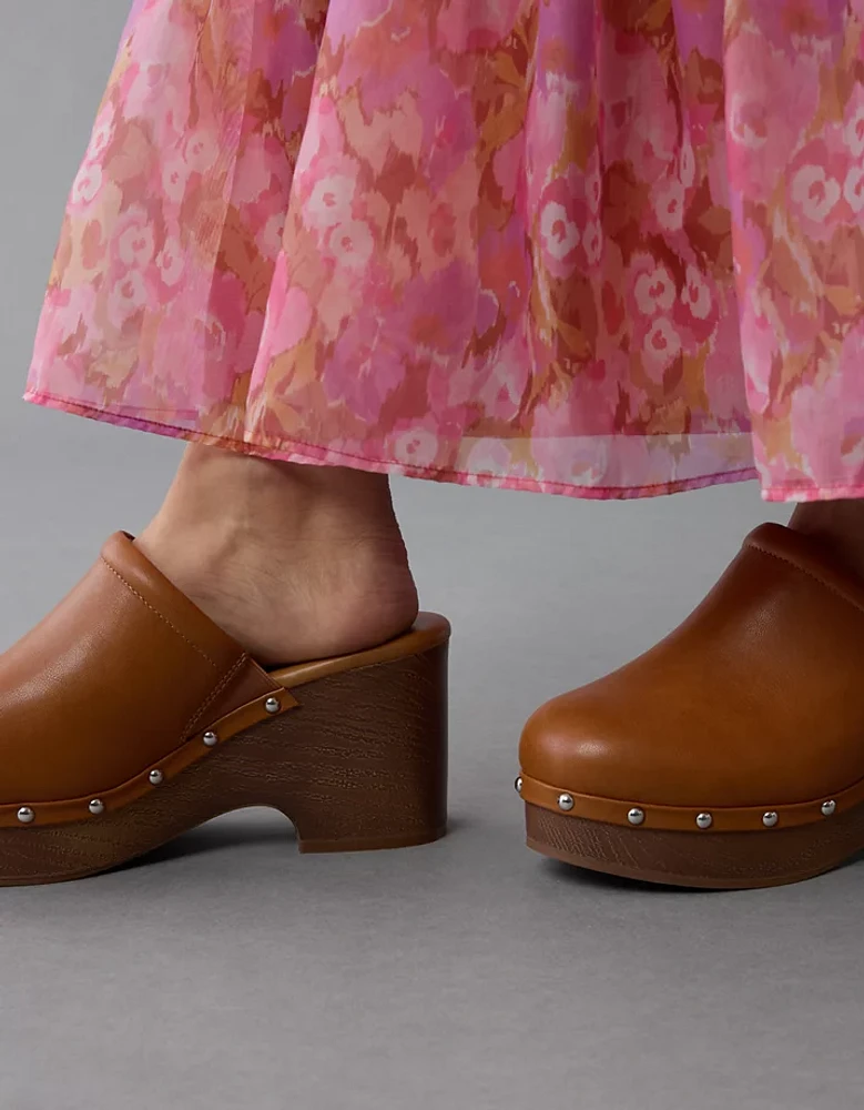 Sabot à talon de style bohème pour femmes AE