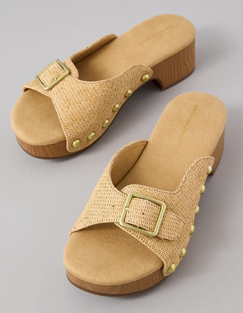 Sabot en raphia AE