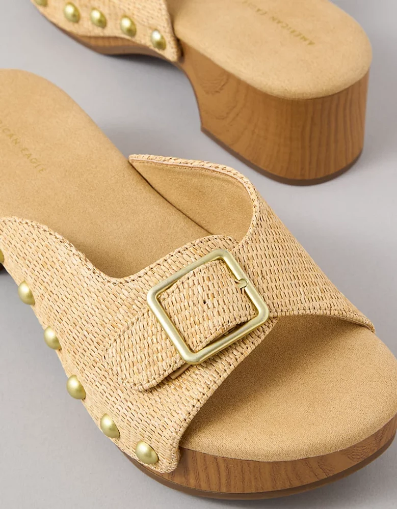 Sabot en raphia AE