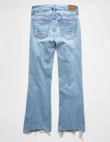 AE Next Level High-Waisted Kick Bootcut Crop Jean