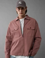 AE Herringbone Shirt Jacket