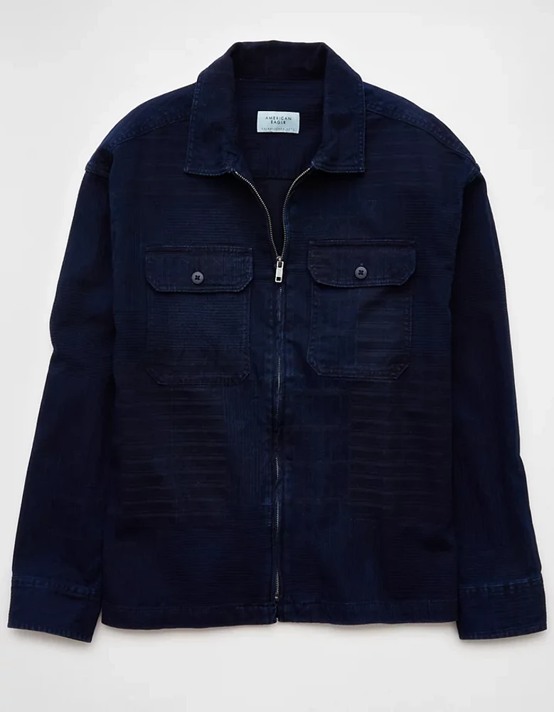 AE Jacquard Shirt Jacket