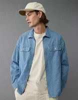 Veste-chemise à chevrons AE