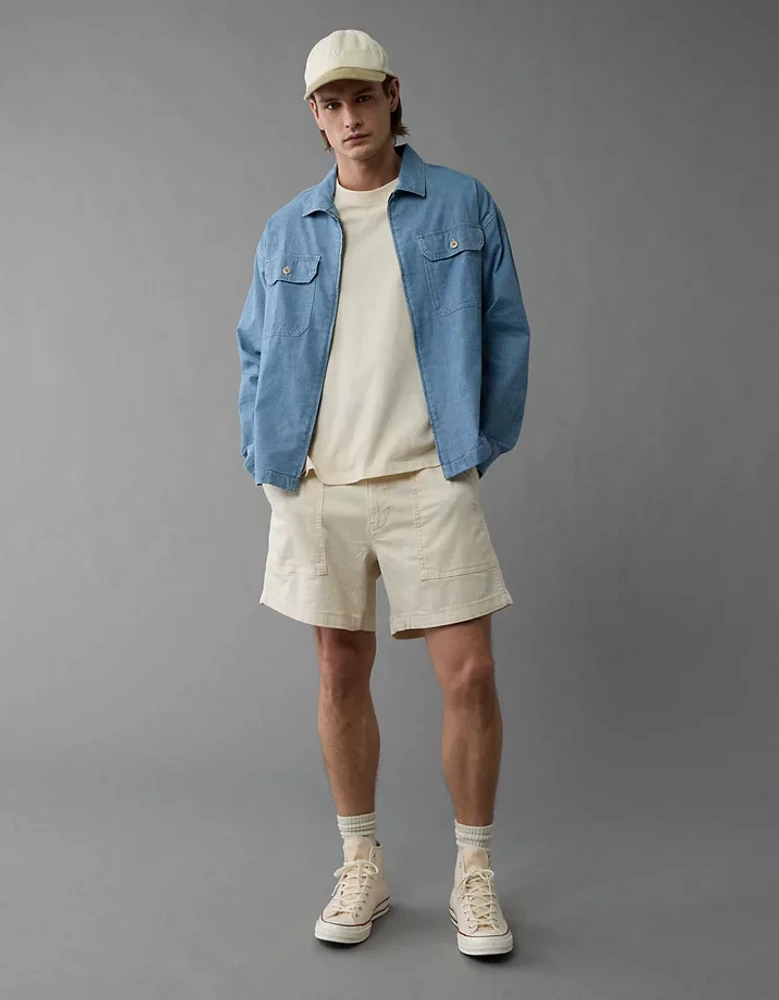 Veste-chemise à chevrons AE