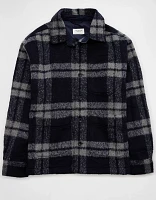 AE Plaid Shirt Jacket