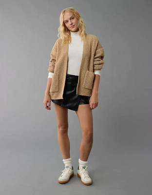 Cardigan ouvert sur le devant AE