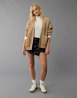 Cardigan ouvert sur le devant AE